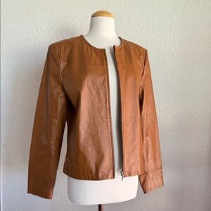 Apostrophe Leather Jacket